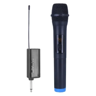 W308 Wireless Rechargeable for Microphone Moving Coil Handheld Audio Processor for Outdoor Weddings and Parties