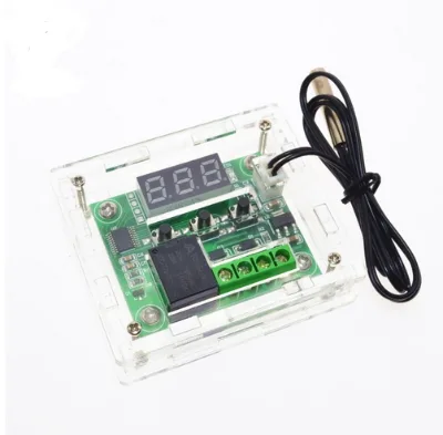 W1209 Case Enclosure Transparent Acrylic Box Clear Cover Thermometer thermo controller(Do not include W1209)