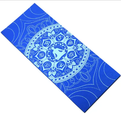 Classic 1/4 Inch Pro Yoga Mat Eco Friendly Non Slip Fitness Exercise Mat with Carrying Strap-Workout Mat for Yoga