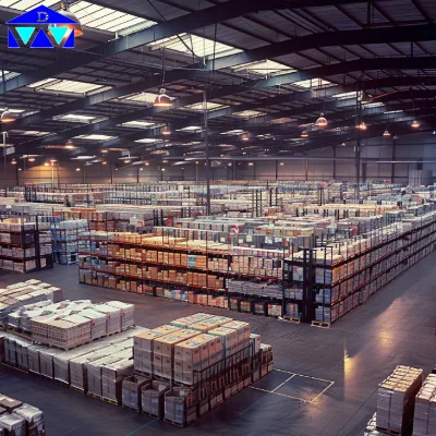 Turnkey Design High Load Capacity Pre-Engineered Steel Warehouse for Logistics Park