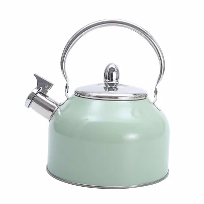 Stainless Steel 3L Whistling Kettle Tea Pot with Metal Handle Large Capacity Water Kettles Suitable for Induction Cooker