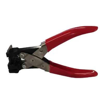 FANLING T12114 Inverted T-Type Drilling Tongs & Hole Puncher for Aerospace Industries Metal+Plastic 25x4mm Hand Operated