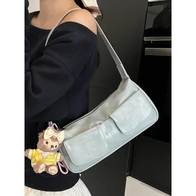 Korean-style New Fashionable Soft-yet-Sophisticated Underarm Bag; Spring/Summer BestsellerEdgy Casual Premium Shoulder Bag