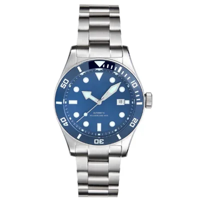 2022 Custom Logo 10atm Water Resistance Mechanical Diver Automatic Geneva Dive Watch