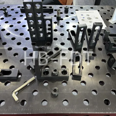 Adjustable Reinforced Welding Platform with Accessory Support for Precise and Stable Control