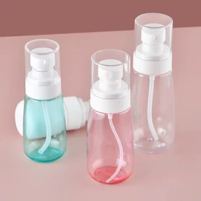 30/60/80/100ml Portable Watering Can Travel Dispense Lotion Bottle Perfume Liquid Refillable Sub-Bottling Empty Container