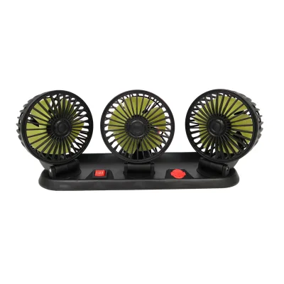 New Electronic Mini Portable Air Car Fan Usb Powered Vehicle Cooling Summer 12V Air Cooler Fans for Car