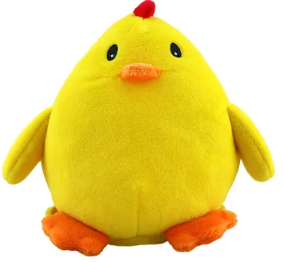 Battery Operated Electric Dancing and Music Chicken Toy Plush Record Toy