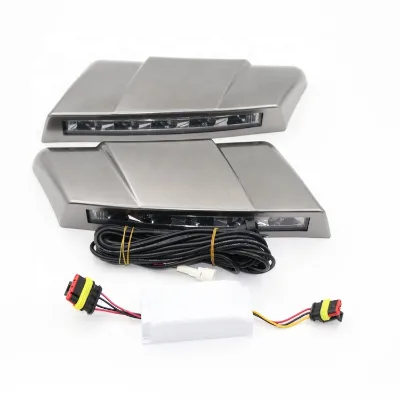 Front Bumper Daytime Running Lamp Light for Toyota Land Cruiser Pick up LC 76 LC70 LC71 LC76 LC77 LC79 Accessories