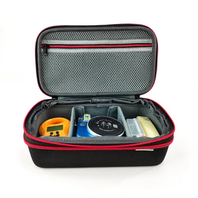 Eva Logo Hard Case Pouch Retractable Tool Kit Removable Partition Sorting Storage Tool Bag