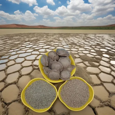OCMA Bentonite Clay Granule Industrial Water Well Bentonite Plug Powder Application for Drilling