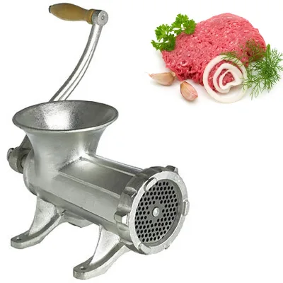 2022 Factory Price Hand Operated Meat Grinder /Household #22 Manual Meat Mincer with High Reputation