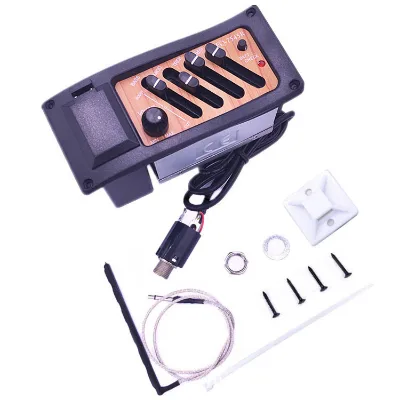 Wholesale 4-segment EQ-7545R Guitar Pickups for Wooden Guitar