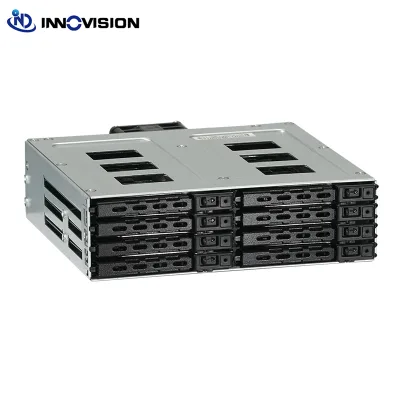2.5" 8-Bay SATA Hard Drive Enclosure SAS Hard Drive Tray-less Rackmount Array Cabinet