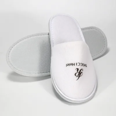 Cheap Wholesale Custom Disposable Hotel Slipper with Free Printing LOGO