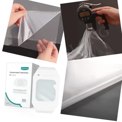 HUANLONG TPU Environmental Protection Film Dressing and Stripping Packaging Film Roll for Medical Tape