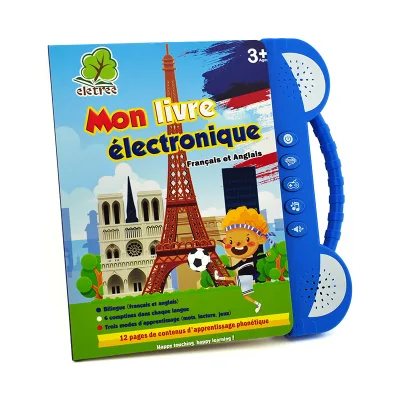 Free Shipping Baby Private Labelling Montessori Early Education France Animal Early Learning Book Set Gift
