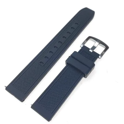 Large Size 135*85mm Silicone Watch Strap for Thick Wrists 22mm Smart Watch Bands