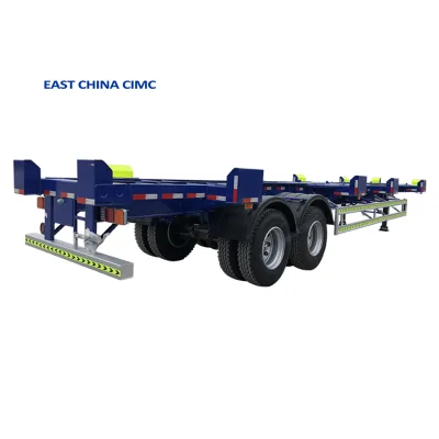 2 to 3 Tandem Axles EXTENDABLE CONTAINER CHASSIS for 40ft Container Transport
