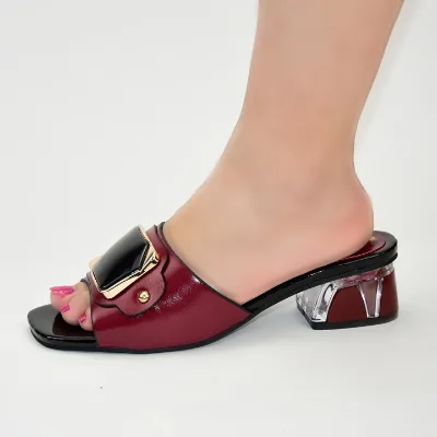 AX6261 Wholesale Women New Design Slipper Sandal for Party or Wedding Slides