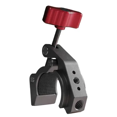 New Super Crab-Shaped Camera Clamp Mount with Cold Shoe and 1/4" 3/8" Threaded Holes for Most Photography Accessories