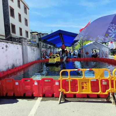 Detachable Plastic Flood Barrier with Excellent Performance Are Used for Drainage of Government
