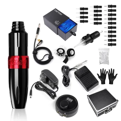 Kiit De Tatuaje Maquina De Tatuar Kit Pra Tatuagem
