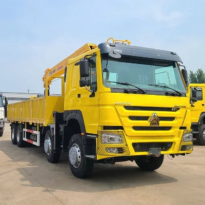 Factory Direct Delivery New Howo Nx Crane Truck Mounted Sino 8x4 Sinotuck 10 15 Ton Truck With Crane