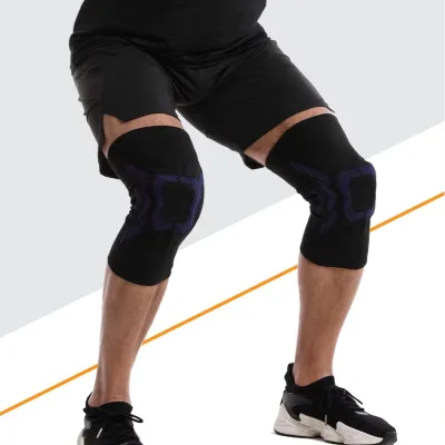 Sports Knee Pads for Men Women Basketball Outdoor Running Protectors for Summer Pressure Spring Protectors