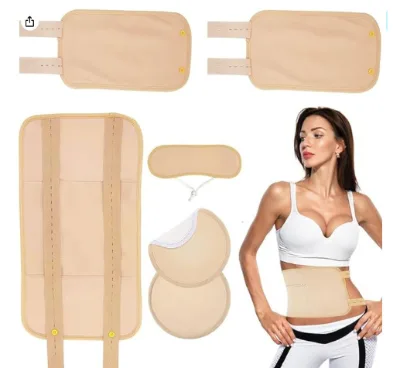 Hot Selling Reusable Castor Oil Compress Packs for Liver Detox Insomnia Constipation and Inflammation,Organic Castor Oil Wrap