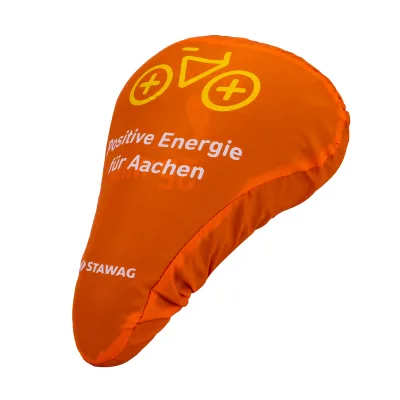 Custom Logo Printing Polyester Waterproof Rain Cycle Bicycle Bike Saddle Seat Cover