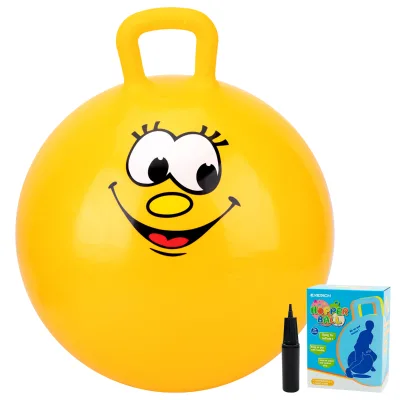 High Quality PVC Bouncy Ball Meet EN71 Kids Toy Colorful Hopper Ball Cute Jumping Ball for All Ages Amazing Gift Outdoor Indoor