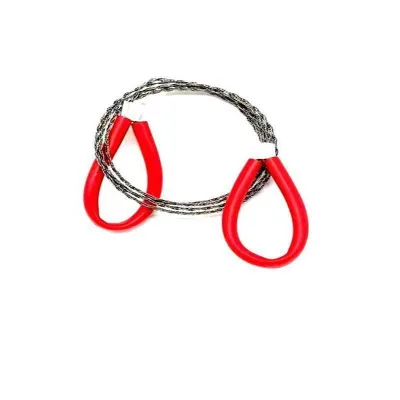 Wholesale 4-Strand Stainless Steel Survival Wire Saw - 360 Degree Rotatable Portable Pocket Chainsaw