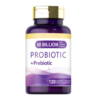 Private Label Probiotics Capsules 50 Billion CFU 16 Probiotic Strains with Prebiotics for Digestive, Vaginal & Immune Health