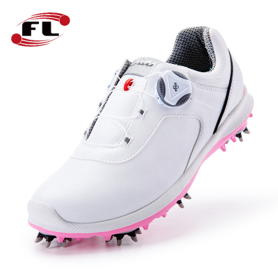 Golf Shoes Women's Waterproof Sports Shoes Anti-side slip Activity Nail Dazzling Color Golf Women's Shoes