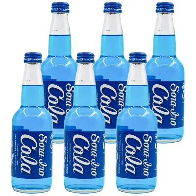 330ML Japanese Cola Fruity Flavor Low-Carb Sparkling Carbonated Soft Drink in Bottle Refreshingly