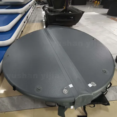 Factory Commercial PVC Inflatable Pool Cover Round Solar Pool Cover for Inflatable Pool and Above Ground Tanning Pool