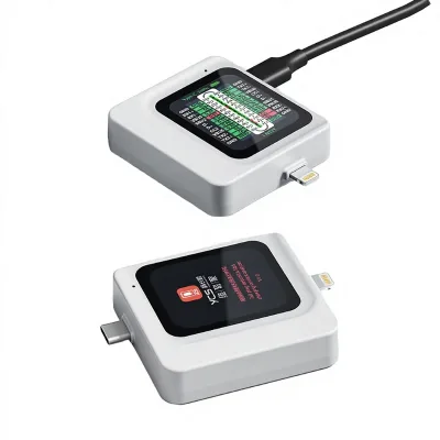 YCS TNS360 Mobile Phone Tail Plug Comprehensive Detector 30V~5A Automatic Scanning Detection 3-in-1 for IOS Lighting TEYE-C