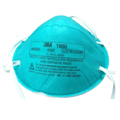 3M 1860 N95 Mask Respirator & Surgical Mask 3M1860 Face Mask Series for Health Care Operating Rooms Laboratory