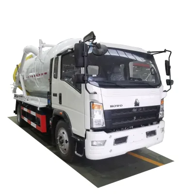 Factory Direct Supply 4x2 6 Wheeler Diesel Euro 5 Sewage Suction Vacuum Tank Truck with 180hp 12cbm Capacity Manual Transmission