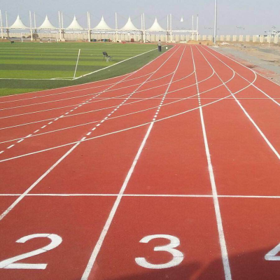 New IAAF Certified Sandwich System 13mm Thickness Running Track Athletic Field Professional Running Track