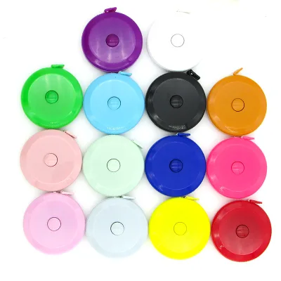 Wholesale 1.5M Funny Mini Retractable Measure Tape Plastic Body Tailor Tape Measure in Stock