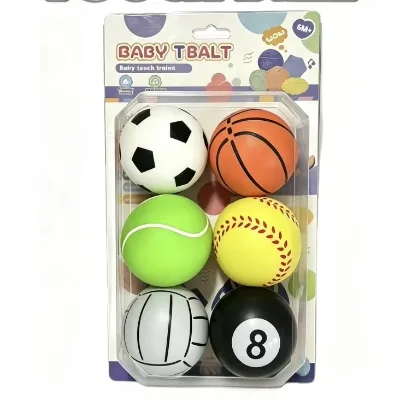 Squeeze Antistress Relief Toys Sports Toy Balls Fidget Toy for Kids Promotional Style
