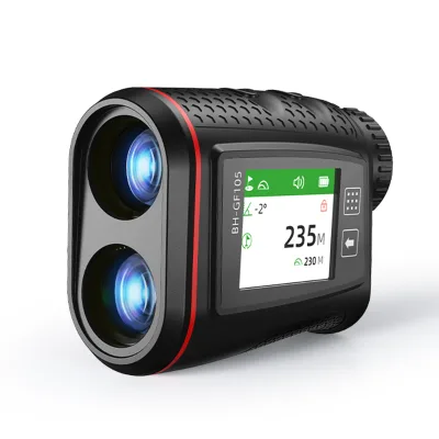 Golf Rangefinder with LCD Touchscreen Laser Rangefinder with Voice Broadcast