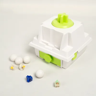 GATERON 2023 Hot Selling Gacha Machine Blind Mystery Box Random DIY Mechanical Keyboard Switch Playable Giant Switch Twister