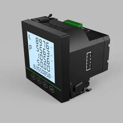Plastic Enclosure 96*96 Three Phase Smart Power Meter Ethernet RS485 Modbus RTU  Digital Power Analyzer Energy Monitoring Device