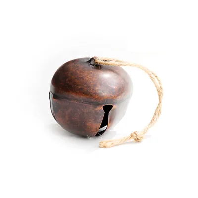Wholesale Holiday Season Decoration Customized Size Christmas Animal Bell Metal Jingle Bell