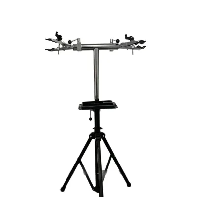 Dual bicycle Repair Station, Quick Release Dual bicycle Repair Rack, Professional Wholesale Repair Workbench
