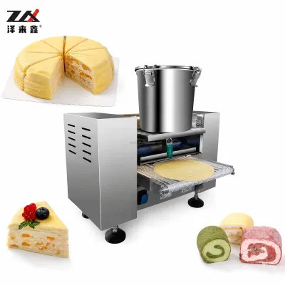 New Upgrade MultifunctionalAutomatic Flanging Lasagna Cake Machine Automatic Egg Skin Machine Multi-layer Cake Crust Machines