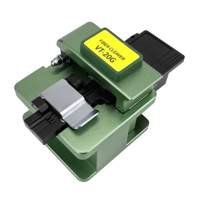 VT-20G Fiber Optic Cutting Knife Leather Cable fusion Splicing Machine Cutting Knife FTTH Fiber to the Home Fibre Cleaver